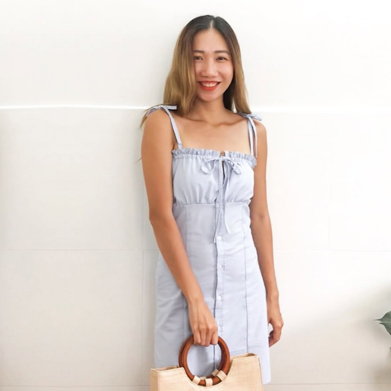 DIY Button up dress from men's shirt - Refashion men's shirt idea
