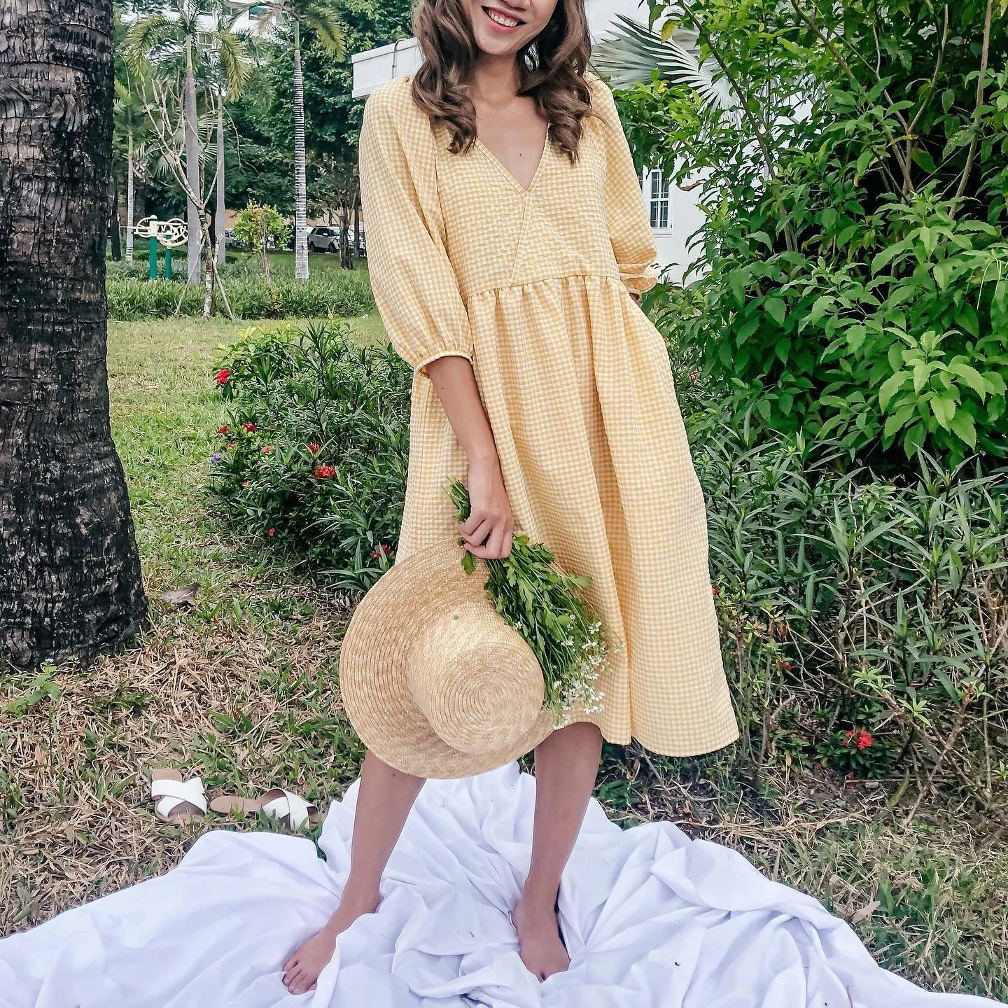 DIY Puff sleeve wrap dress | Finding my perfect Spring dress - Episode 4