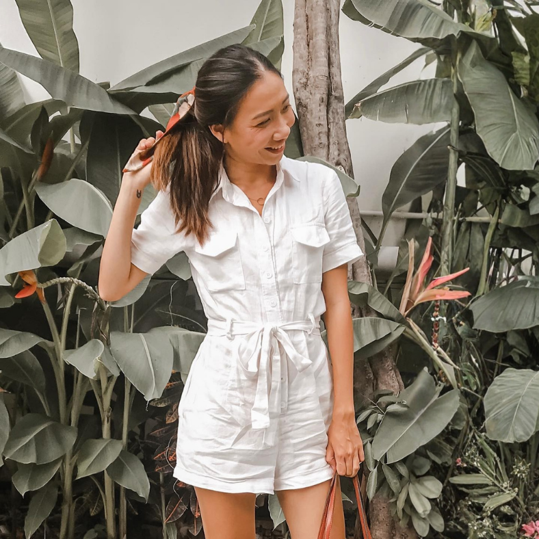 Refashion DIY Men's Shirt into Jumpsuit/Romper
