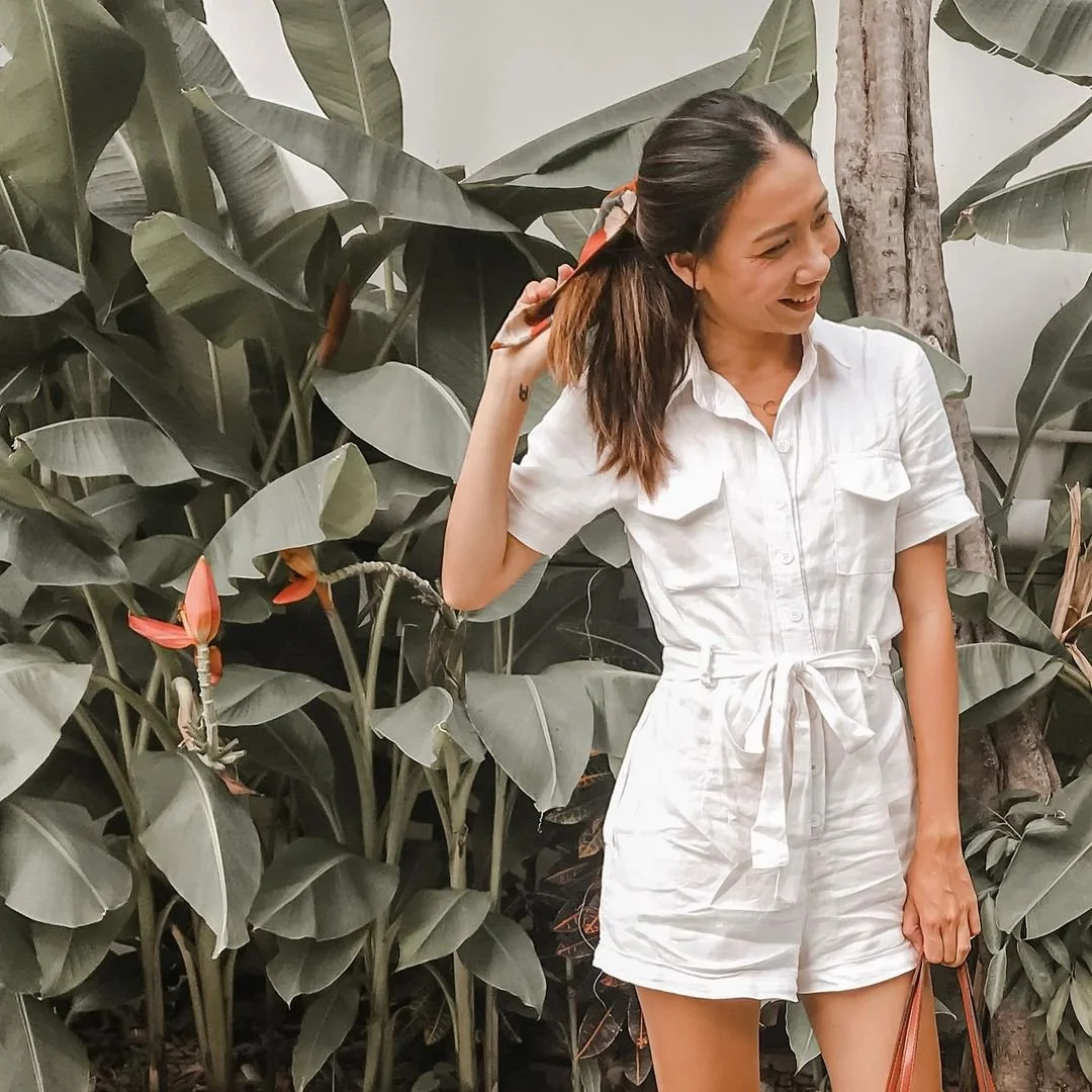 DIY Men's Shirt into Jumpsuit/Romper