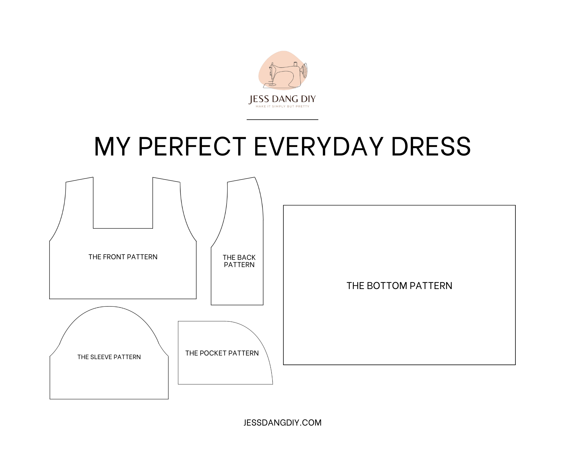 DIY My perfect everyday dress (It has everything I want in one dress) | Step by step sewing tutorial