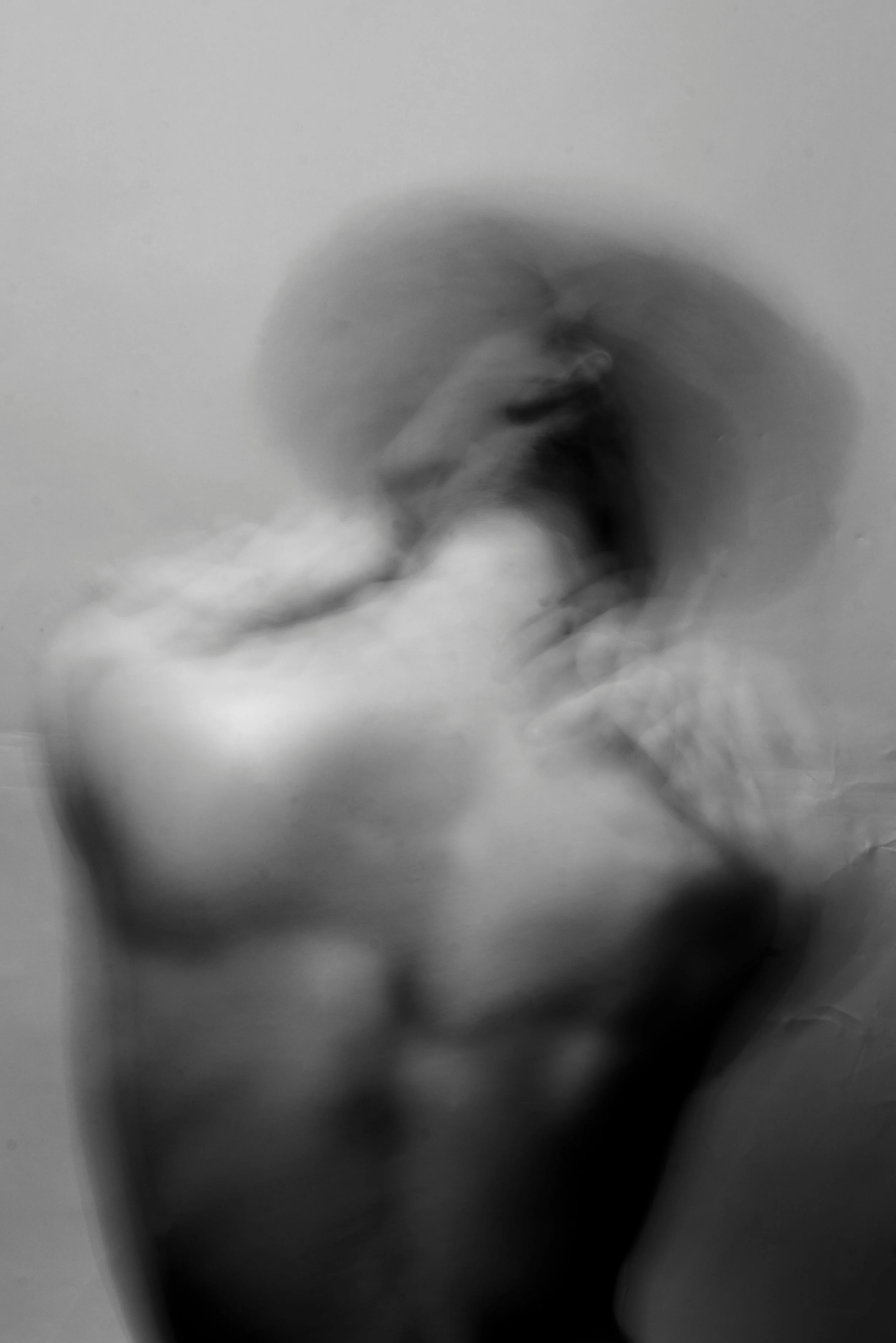 Framed by Negative Space: A Man Made Out of No