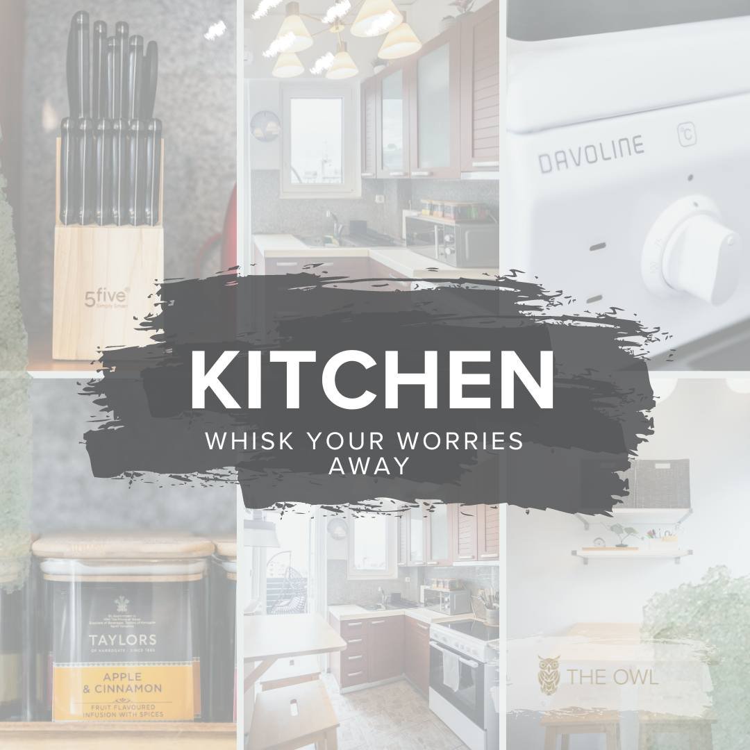 Discover the charm of the cozy kitchen at The Owl, thoughtfully designed to maximize space without compromising functionality. Compact yet fully equipped, it boasts modern appliances and clever storage solutions. Whip delicious meals easily, savoring