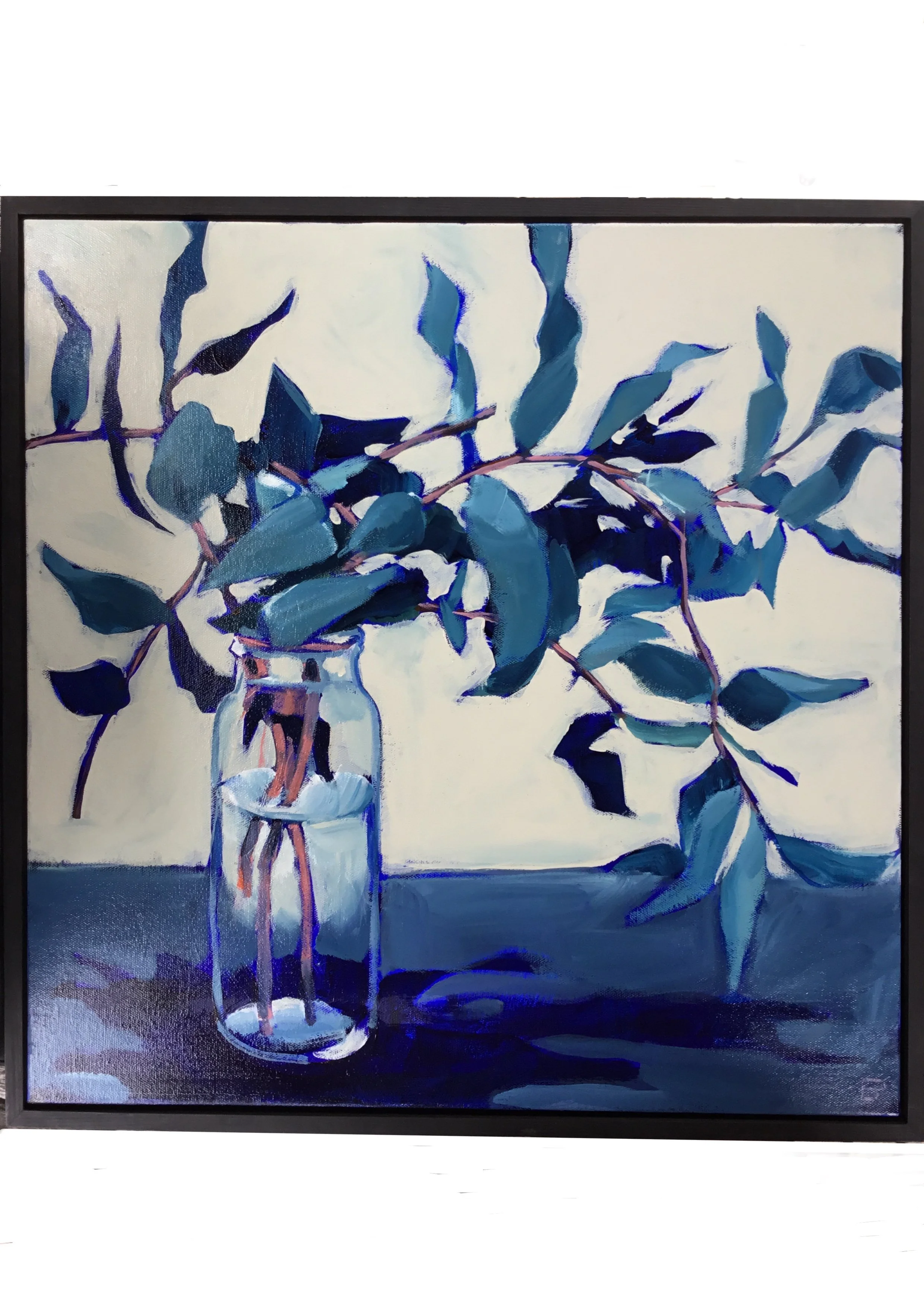 Gum Leaves in a Vacola Jar