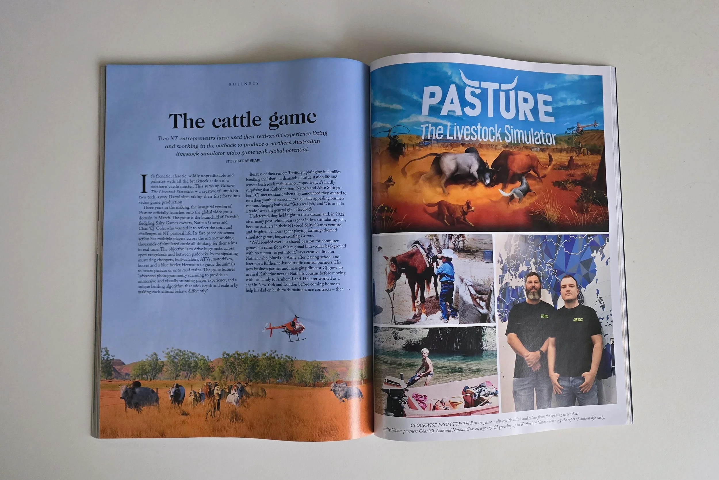 Pasture on R.M. Williams Outback Magazine