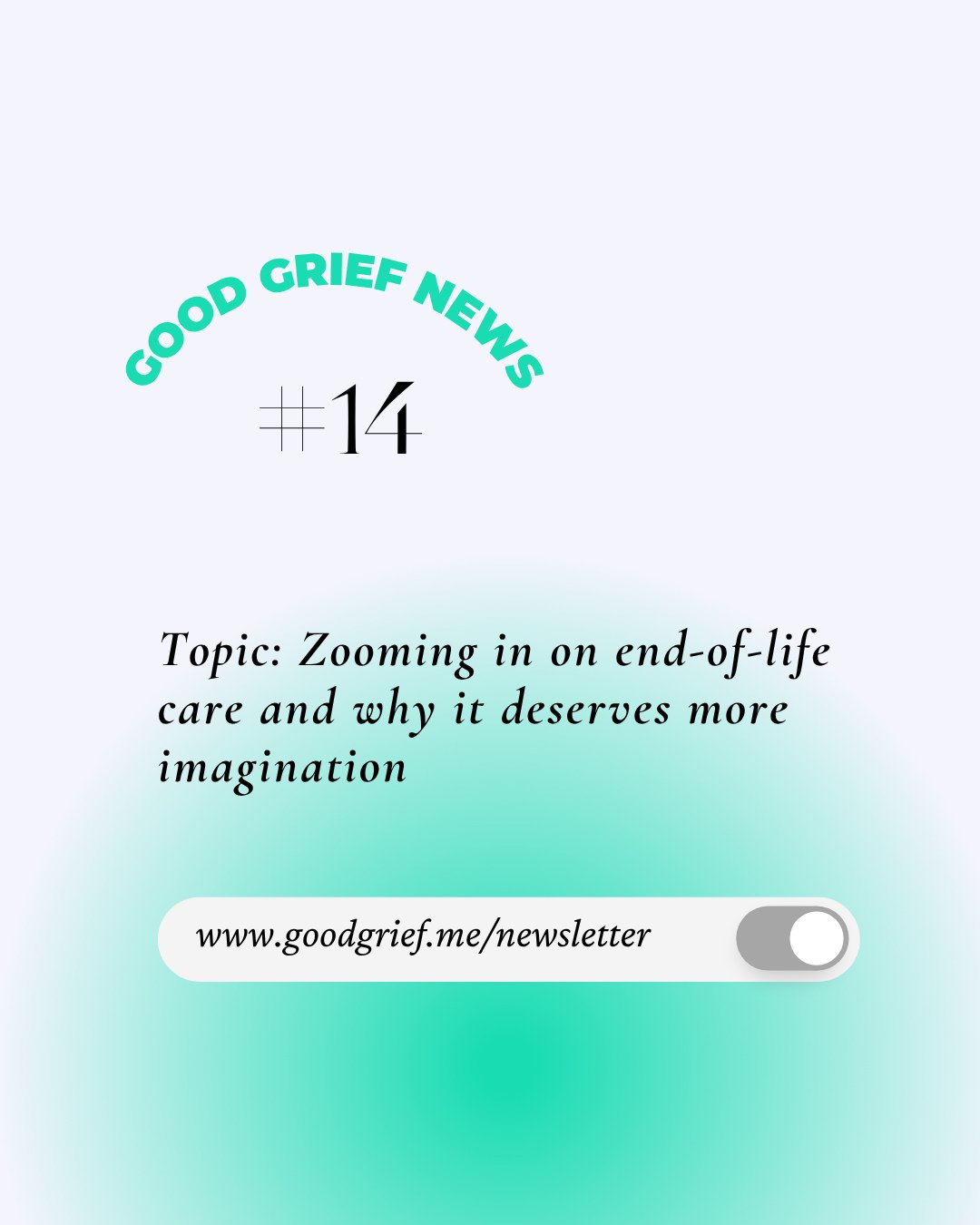 ✨ New Good Grief News #14 was sent out last Friday!⁠
⁠
This edition takes a closer look at end-of-life care, a phase that is often overlooked.⁠
⁠
In it, I reflect on what I saw and learned at the @_lebenundtod (Life and Death) conference in Bremen (G