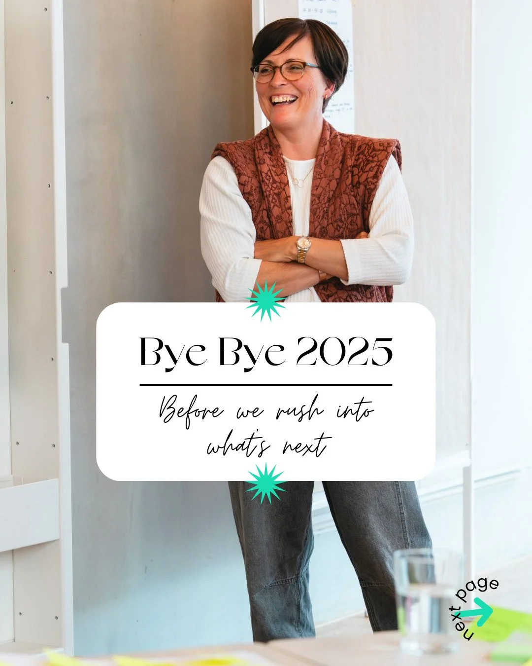 For many of us, this is it: the last work days before a well-deserved break ✨⁠
⁠
Over the past years, it&rsquo;s become a little ritual of mine to end the year by sending out reflection cards to my clients and friends &ndash; questions with a little 