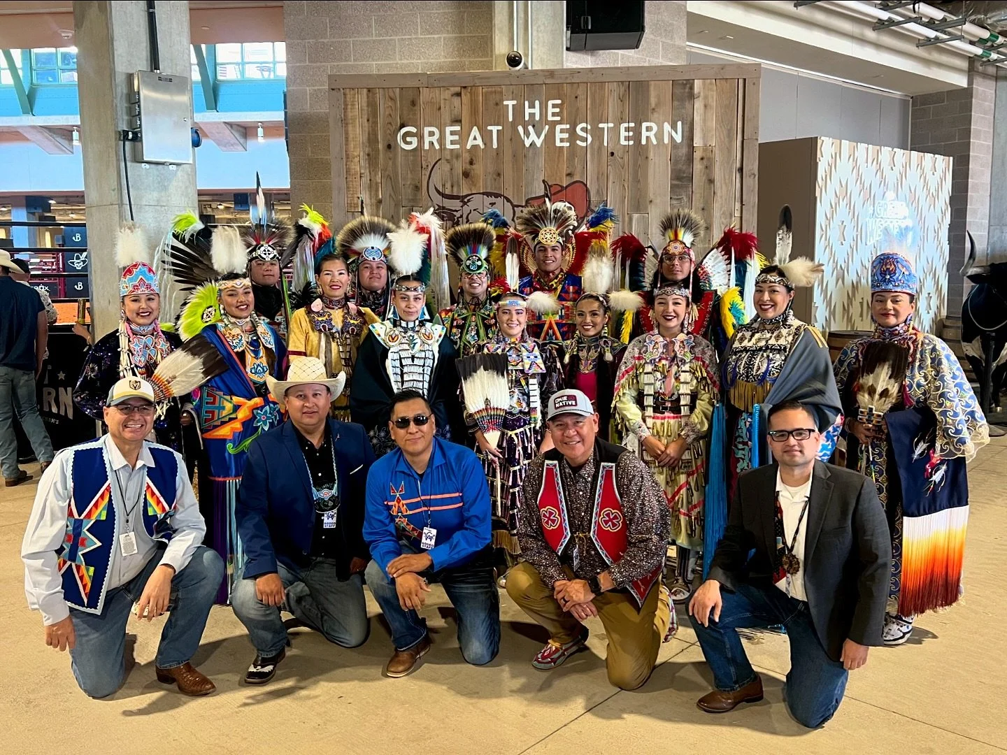 What an exhilarating experience it was to be up close to some champion Bull-Riding &amp; Bull-Fighting @greatwesternfest &mdash; where INDG the Indigenous Nations Dance Group showcased a variety of dance styles throughout the day.✨🤠

This curated ex