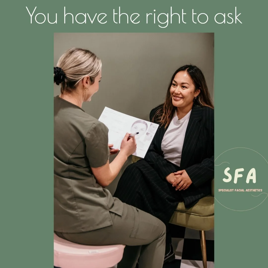 You have the right to ask questions.

One of the most important parts of my role isn&rsquo;t performing treatments, it&rsquo;s making sure every patient understands their treatment plan before making a decision.

As a healthcare professional, I belie