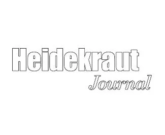 "Heidekraut Journal" Schriftzug