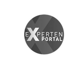 Logo mit der Aufschrift 'XPERTEN PORTAL' in einem Kreis.