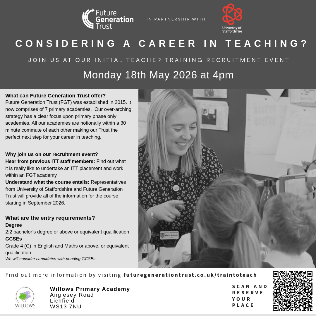 Initial Teacher Training Recruitment Event