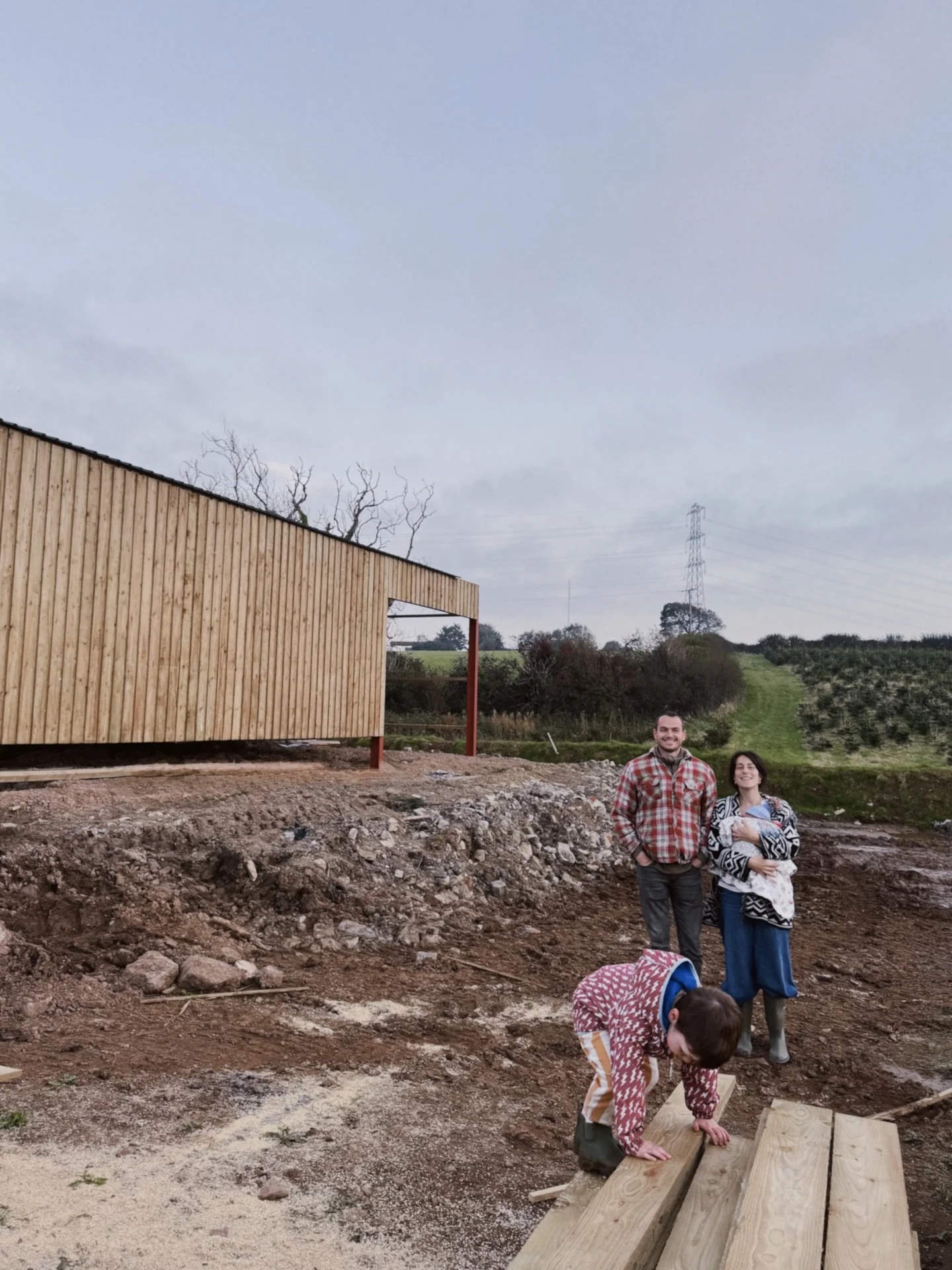 A build behind schedule, over budget, and a new baby amongst it all, sounds like a @granddesignstv episode! 😂

We&rsquo;re SO excited to see the progression of the shed build, and can&rsquo;t wait to see it all decked out for our opening weekend, Sa