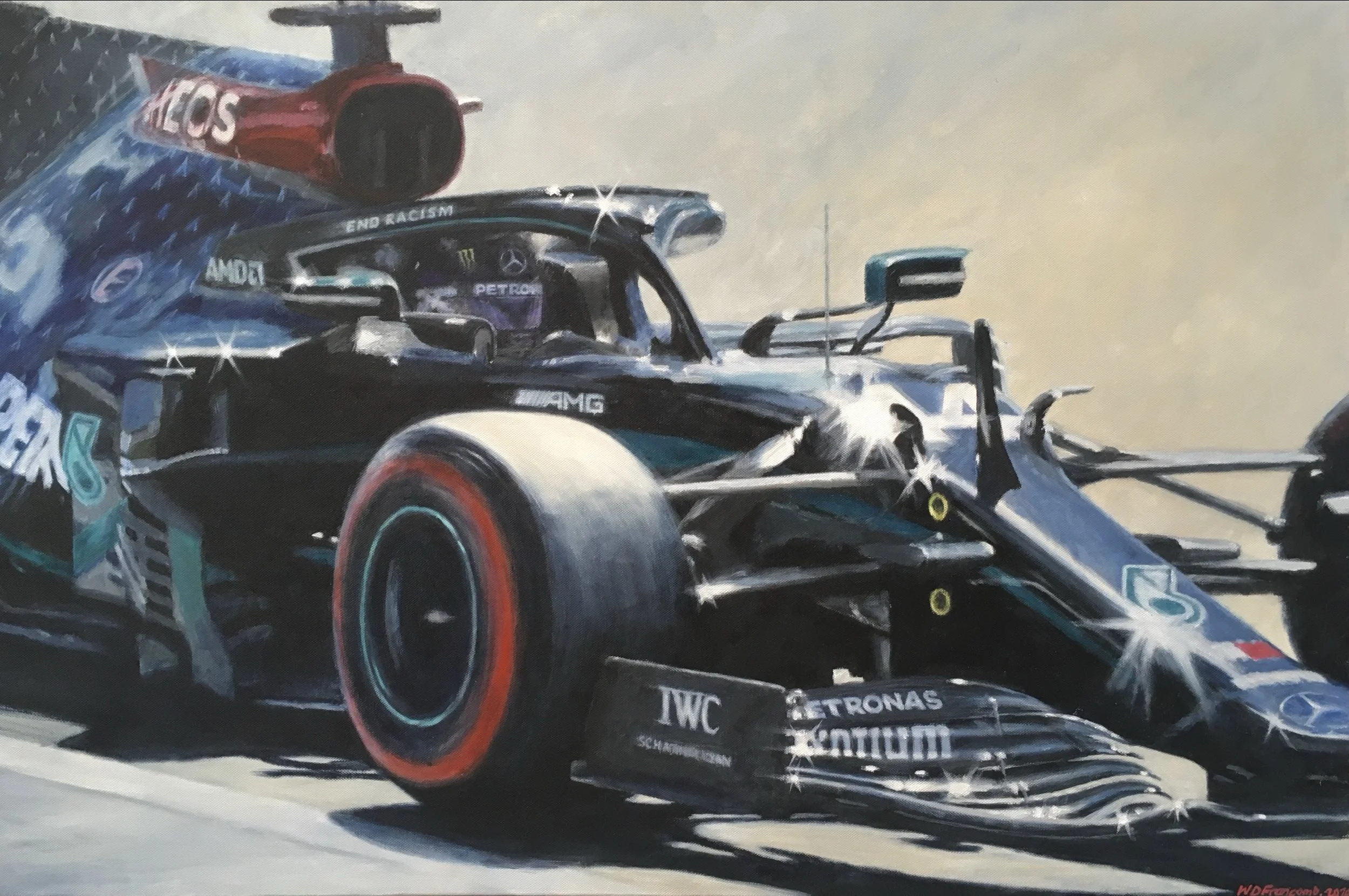 Hamilton setting record 7th Pole at British Grand Prix