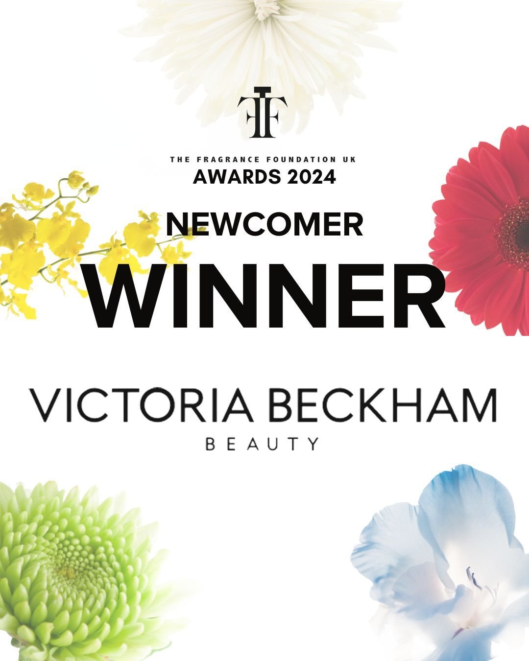 Winner of The Fragrance Foundation UK Newcomer Award... 
@VictoriaBeckhamBeauty Fragrance! Congratulations!

#TFFAwards2024 #Winner #FragranceAwards #Fragrance #FragranceLover #FragranceCelebration