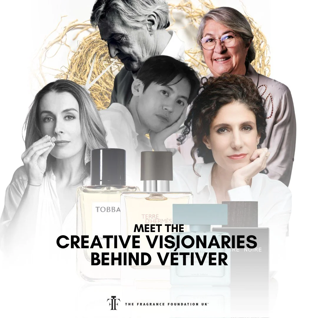 Discover how mastery, imagination, and craftsmanship bring the timeless elegance of vetiver to life in unexpected ways, through the signature artistry of perfumers shaping its innovation.

Which perfumer brings vetiver to life for you?
