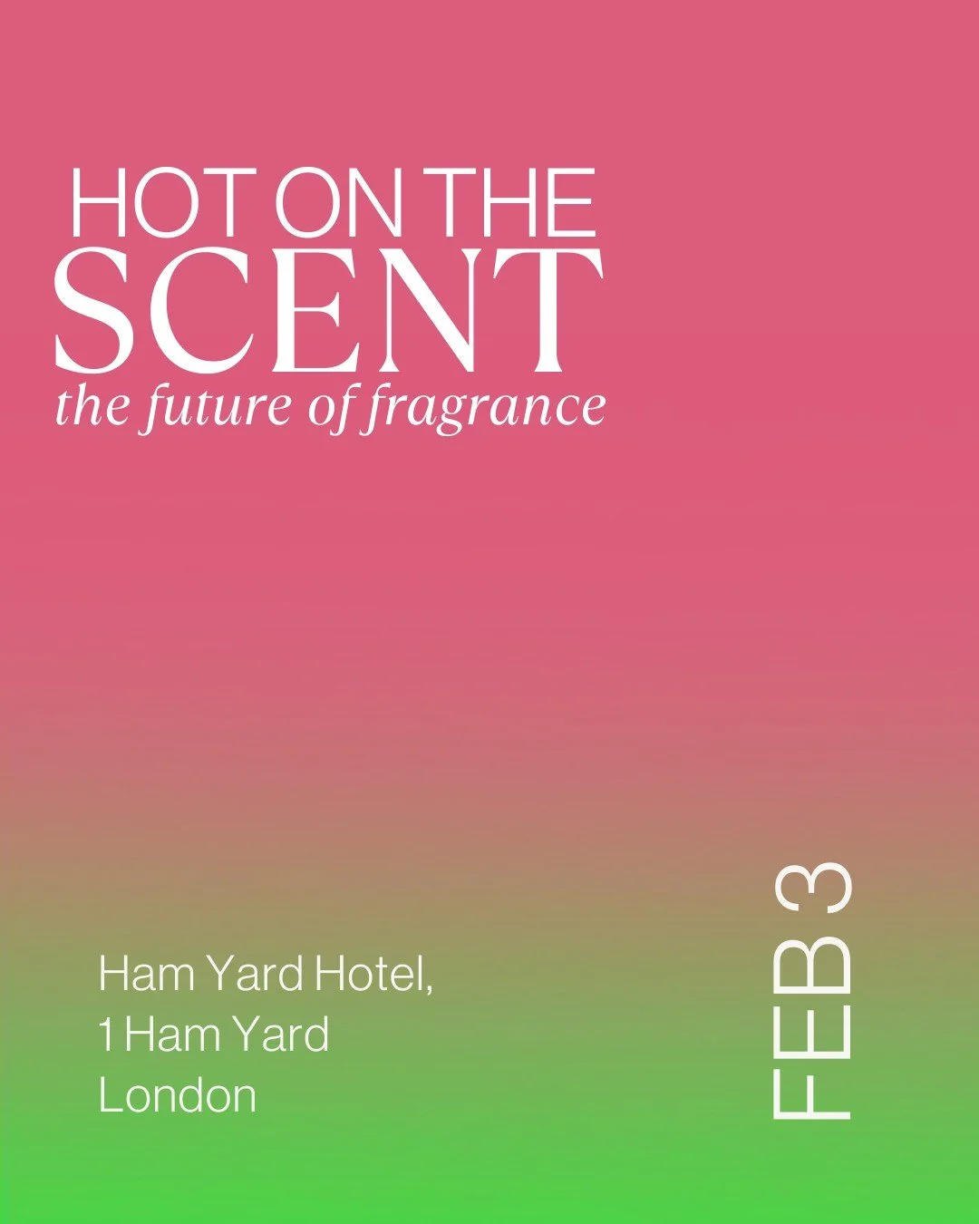 Get Ahead of Fragrance in 2026! 
Hot on the Scent is back, and this year it&rsquo;s a full-day event packed with panel talks, innovative showcases, and networking to keep you ahead of the market.
Discover key insights for the year ahead, including tr