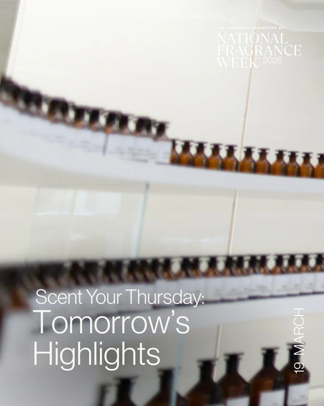 Planning your next scented adventure? Tomorrow&rsquo;s #NFW26 line-up is full of inspiring experiences and discoveries across the UK!
Explore the calendar and book your place via our link in bio.