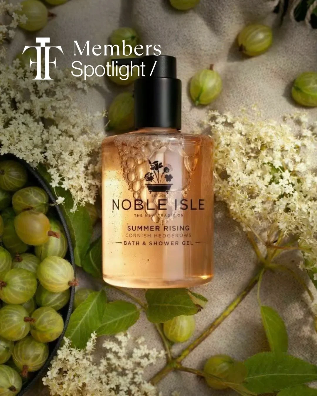 Celebrating 15 years of British heritage through landscape and provenance with @noble_isle_official .

 From Yorkshire rhubarb fields to Scottish whisky distilleries, each collection reflects the people, seasons and traditions behind it.
 Every bottl