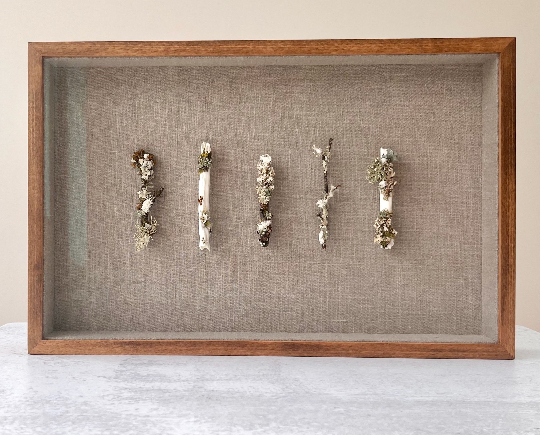 Morphosis (Series I) - porcelain mixed media (private collection)