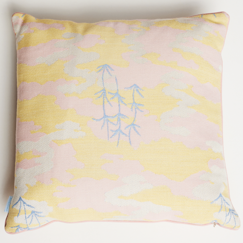 Bambus Yellow Pillow