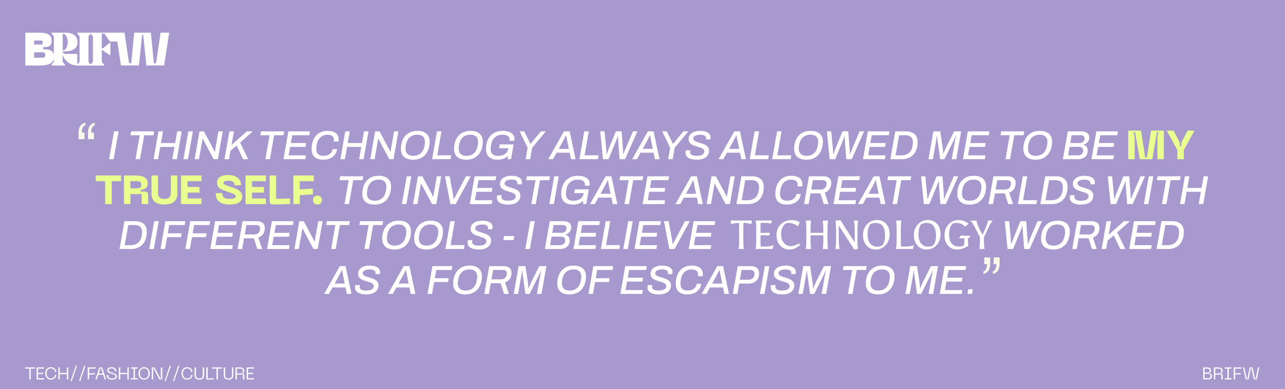 Vitória Cribb - Tecnologia e cultura