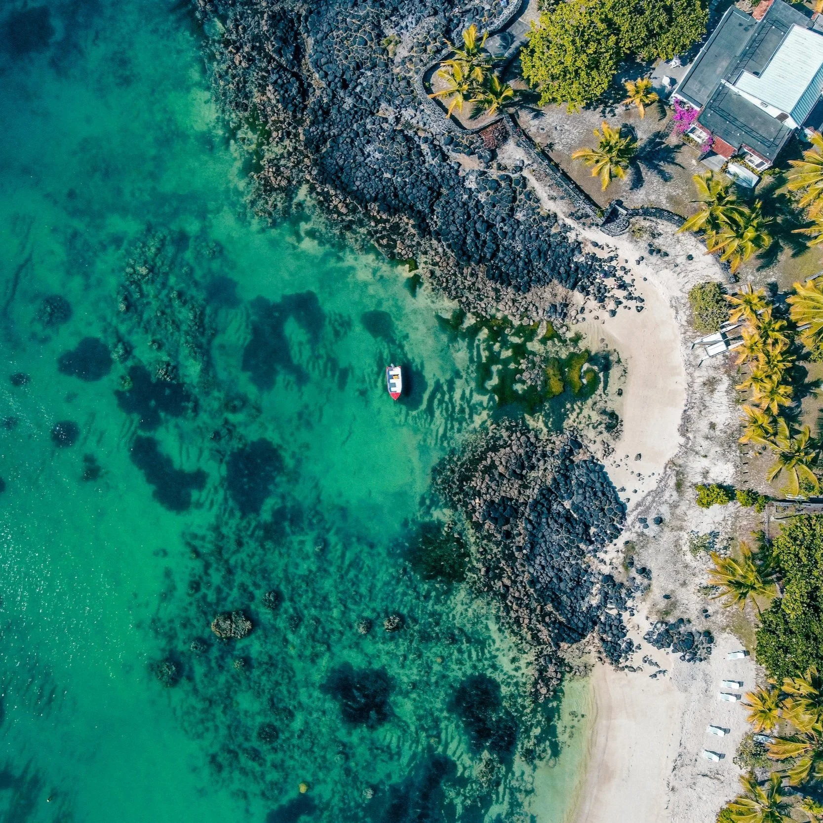 Photo of Mauritius (aerial)