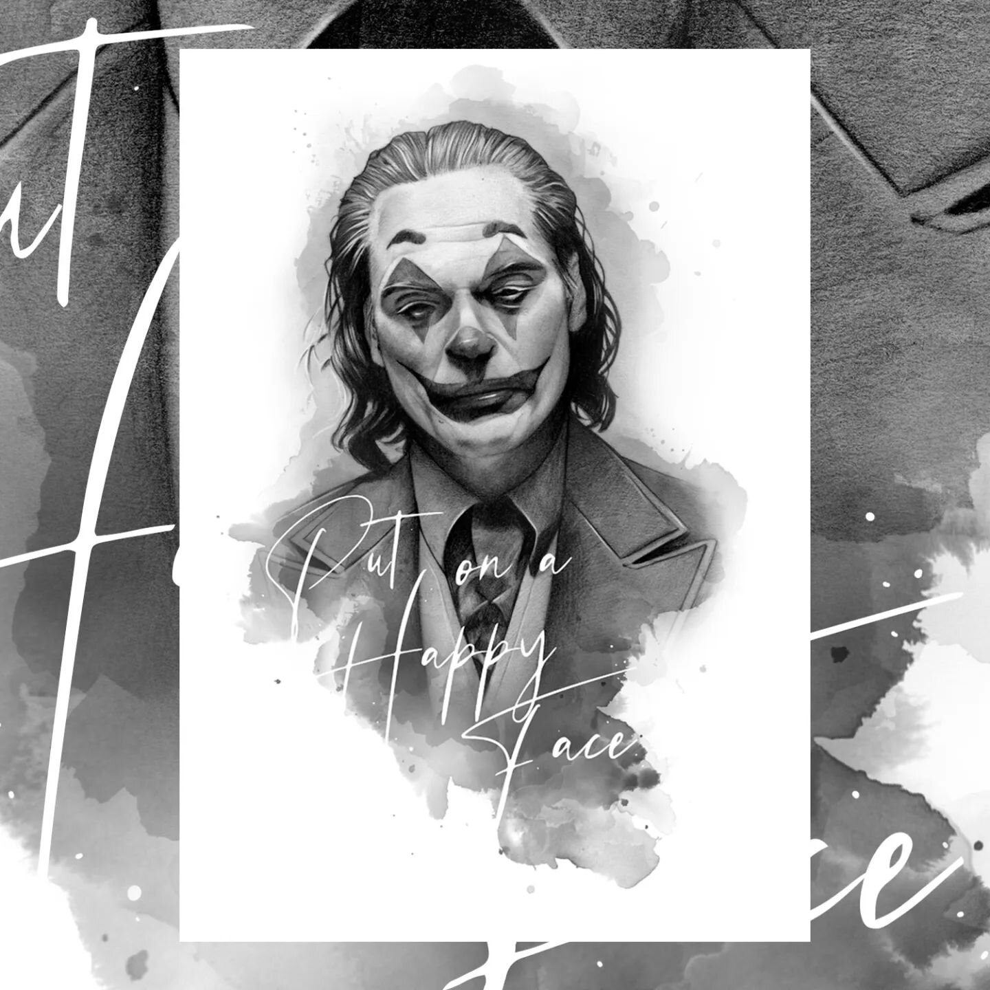 ✏️NOUVEAU PRINT DISPONIBLE ✏️

THE JOKER 🤡

Weapons : 
Crayon graphite @staedtler.france et aquarelle sur papier, retouche sur @photoshop

Impression sur format A3 papier Rives 300gr/m&sup2;

Il sera disponible lors des prochaines conventions 👇 @co