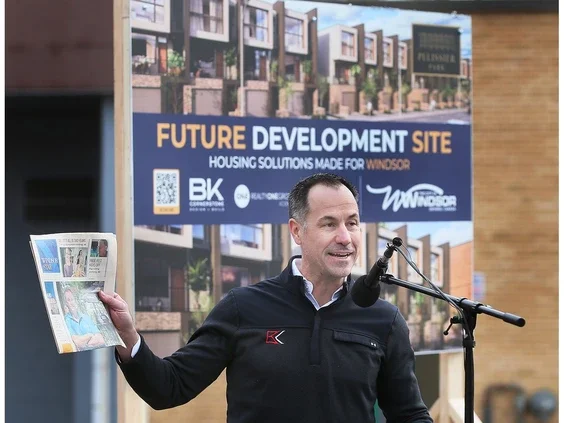 'Building legacy' — Windsor selects $16.8M townhouse project for downtown parking lot