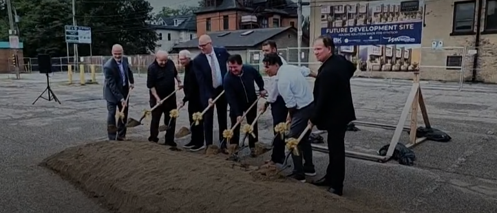 Construction starts on downtown housing development