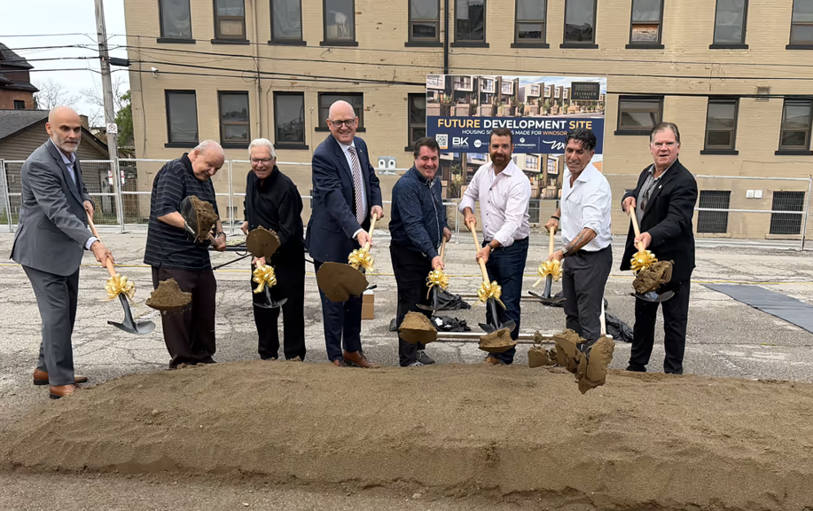 Construction Breaks Ground on 48-Home Pelissier Park Development in Downtown Windsor