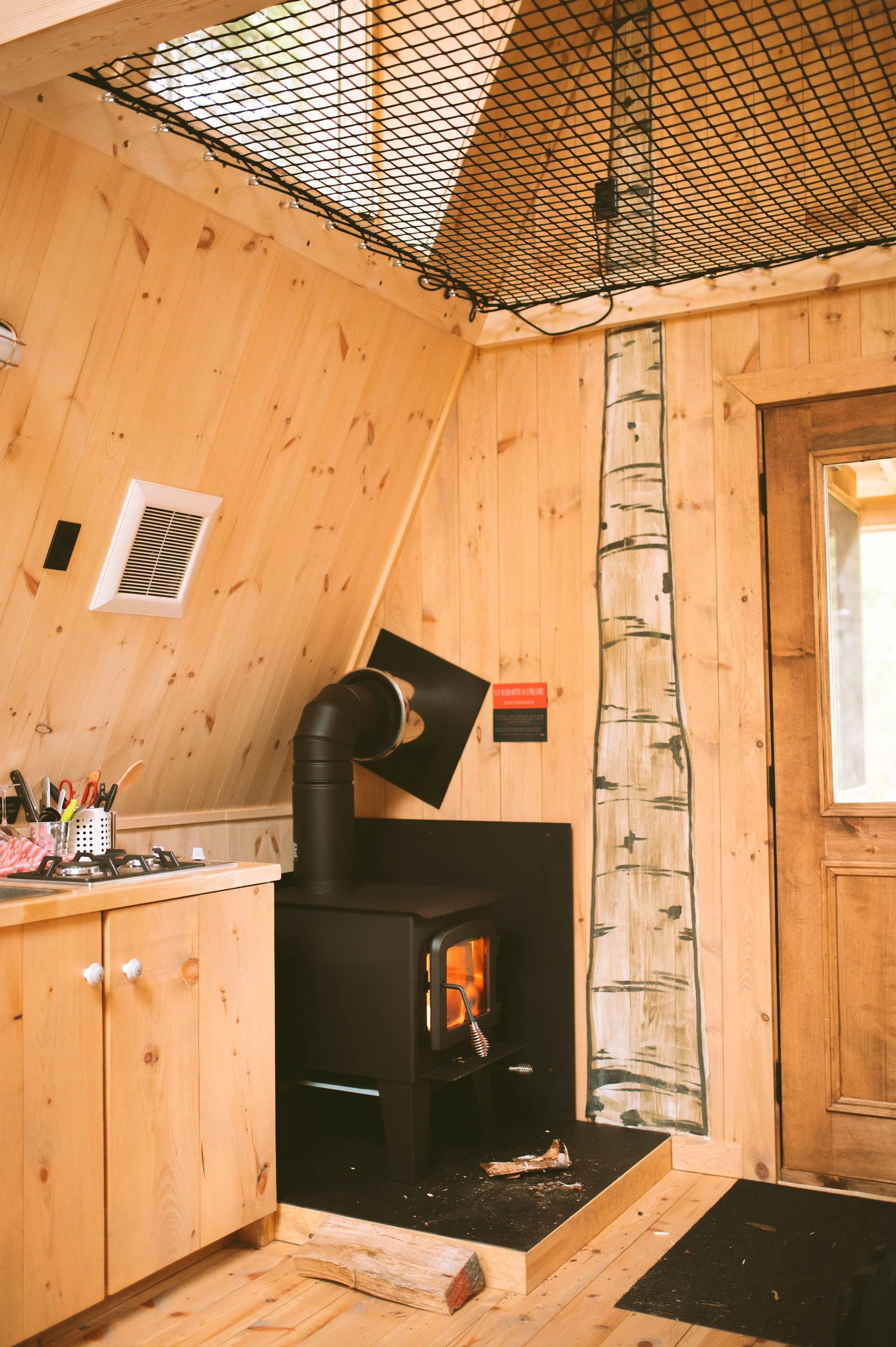 Refuge nature avec spa à louer dans Charlevoix