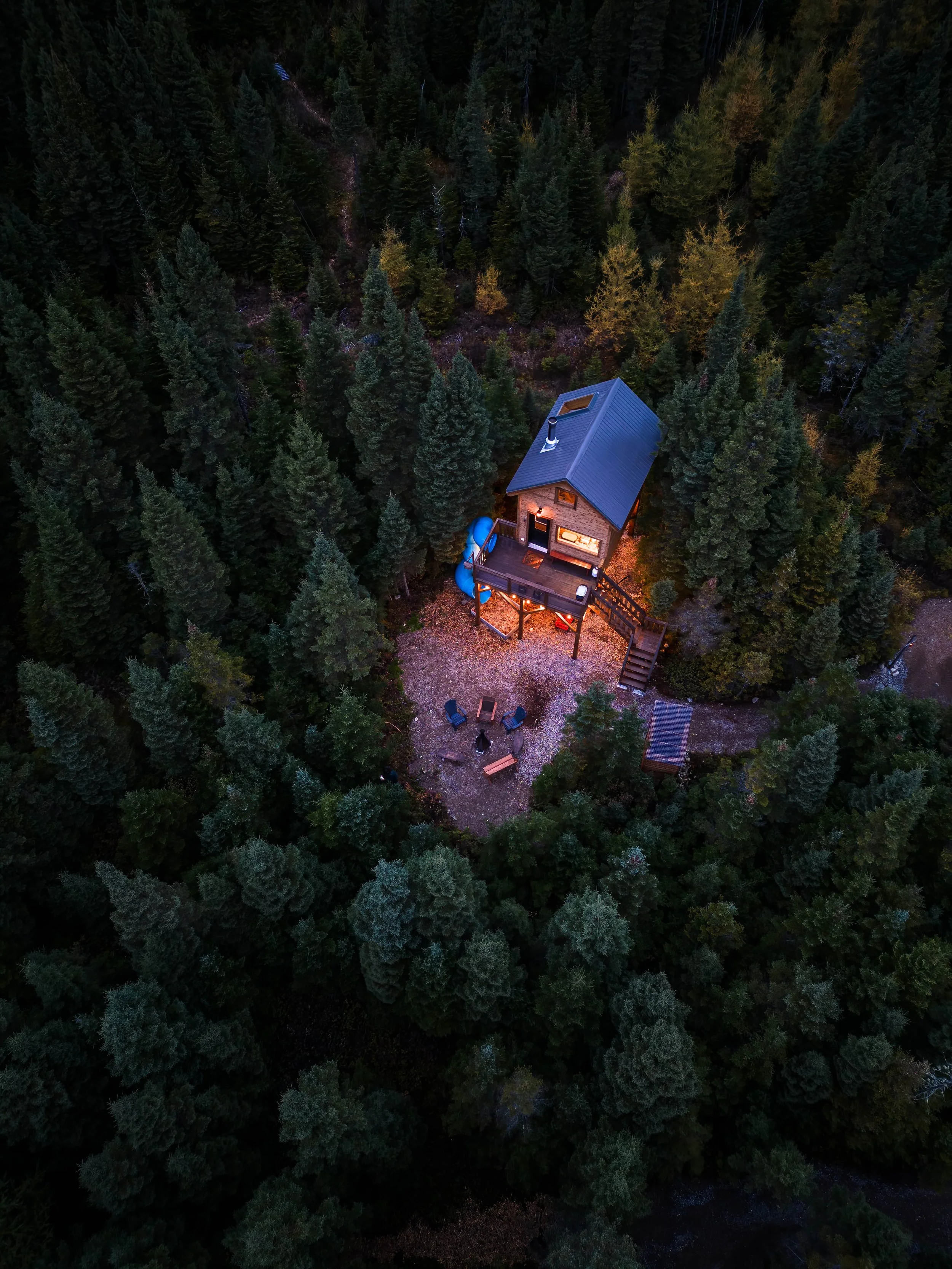Micro chalet à louer dans Charlevoix / quatre saisons / Hauts Refuges
