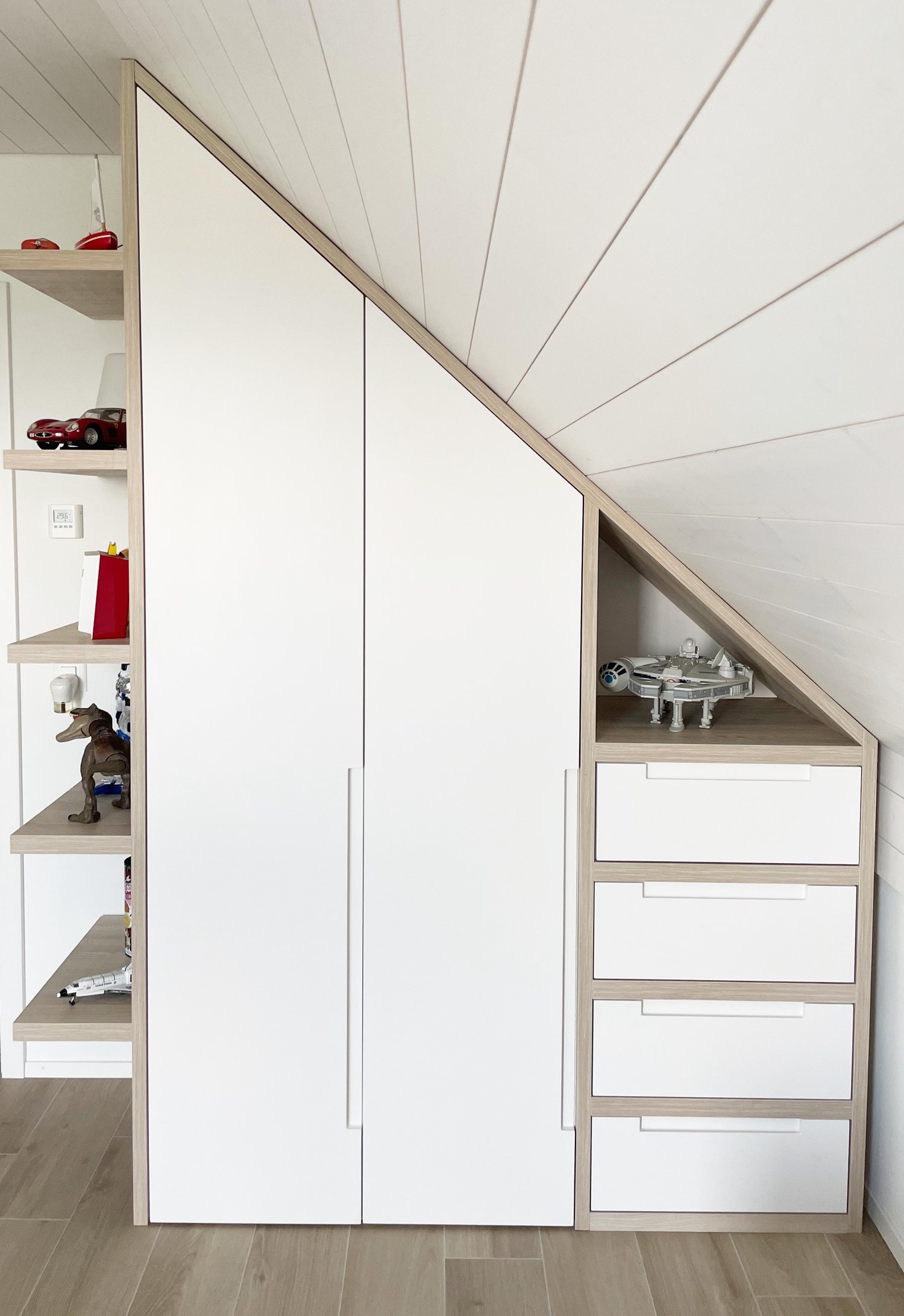 PROJET GRAND RUE - ARCHITECTURE D'INTERIEUR - MEUBLE SUR MESURE - DECORATION D'INTERIEUR - FREDRICKS INTERIOR DESIGN - DESIGN GLAND