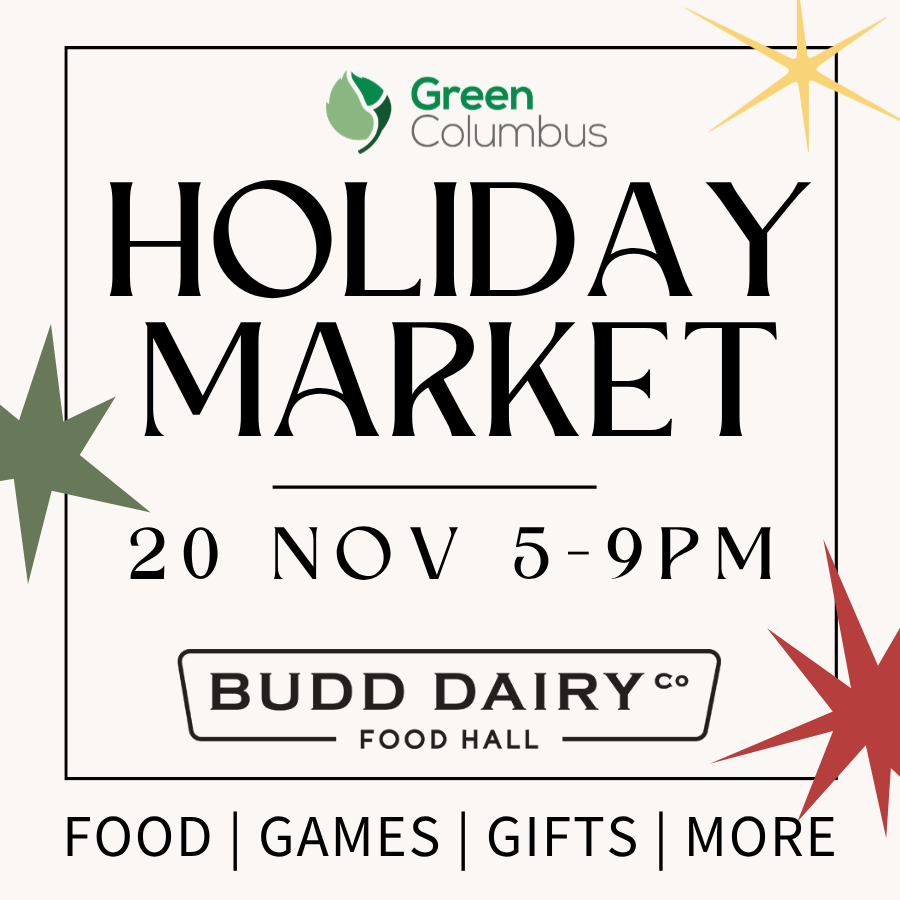 Vendor Booth at Green Columbus' Annual Holiday Market
