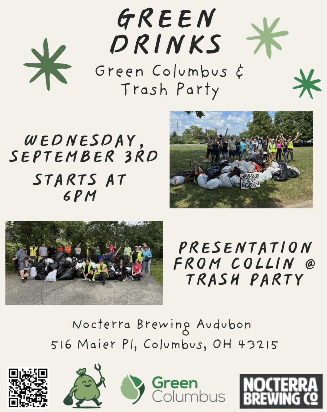 Green Drinks September