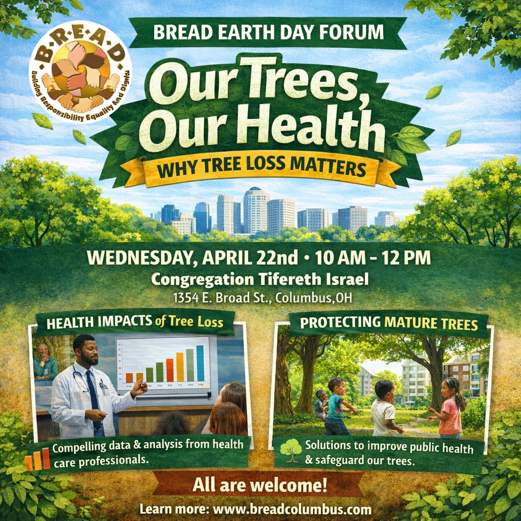 BREAD Earth Day Forum | Our Trees, Our Health- Why Tree Loss Matters