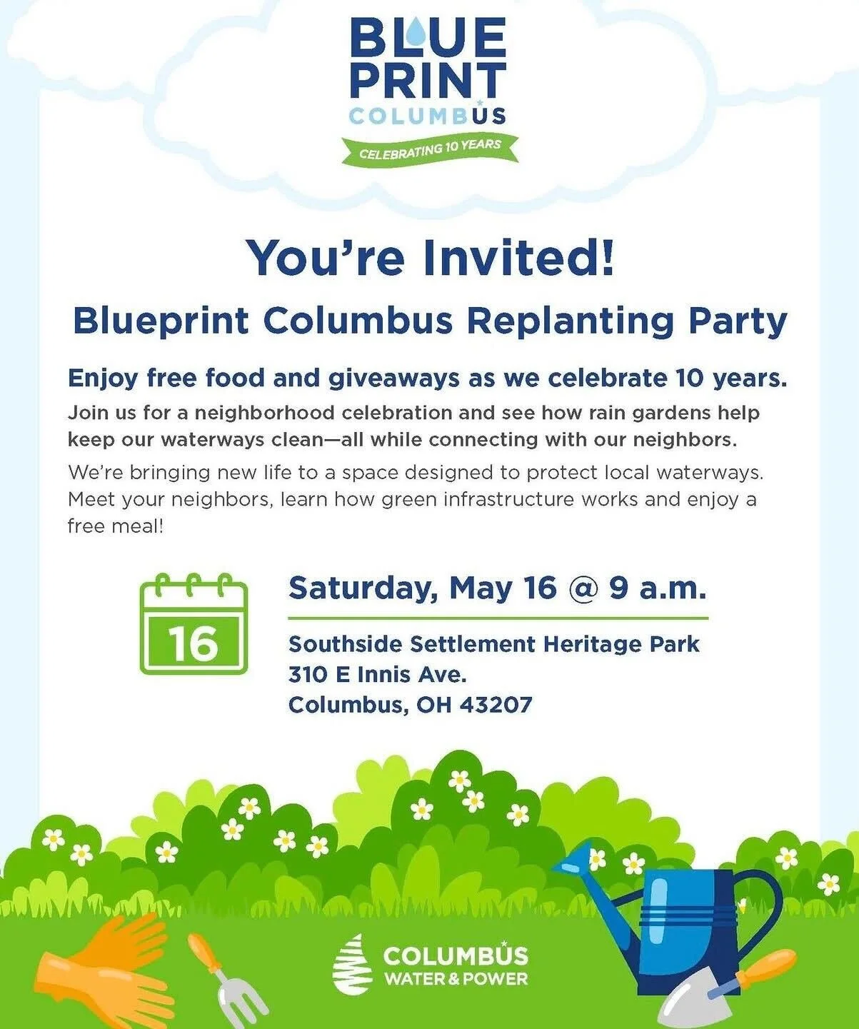 Blueprint Columbus Replanting Party 