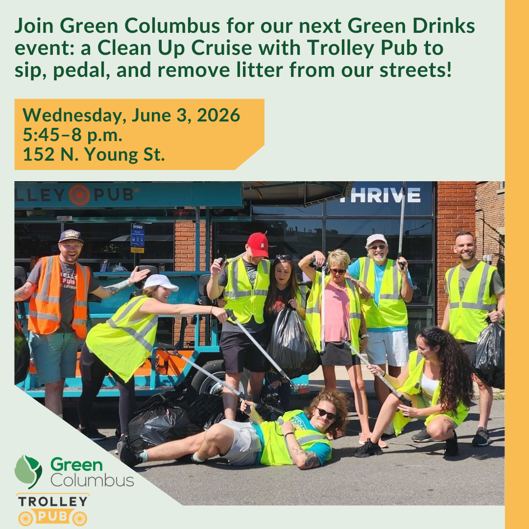 Green Drinks x Trolley Pub Clean Up Cruise