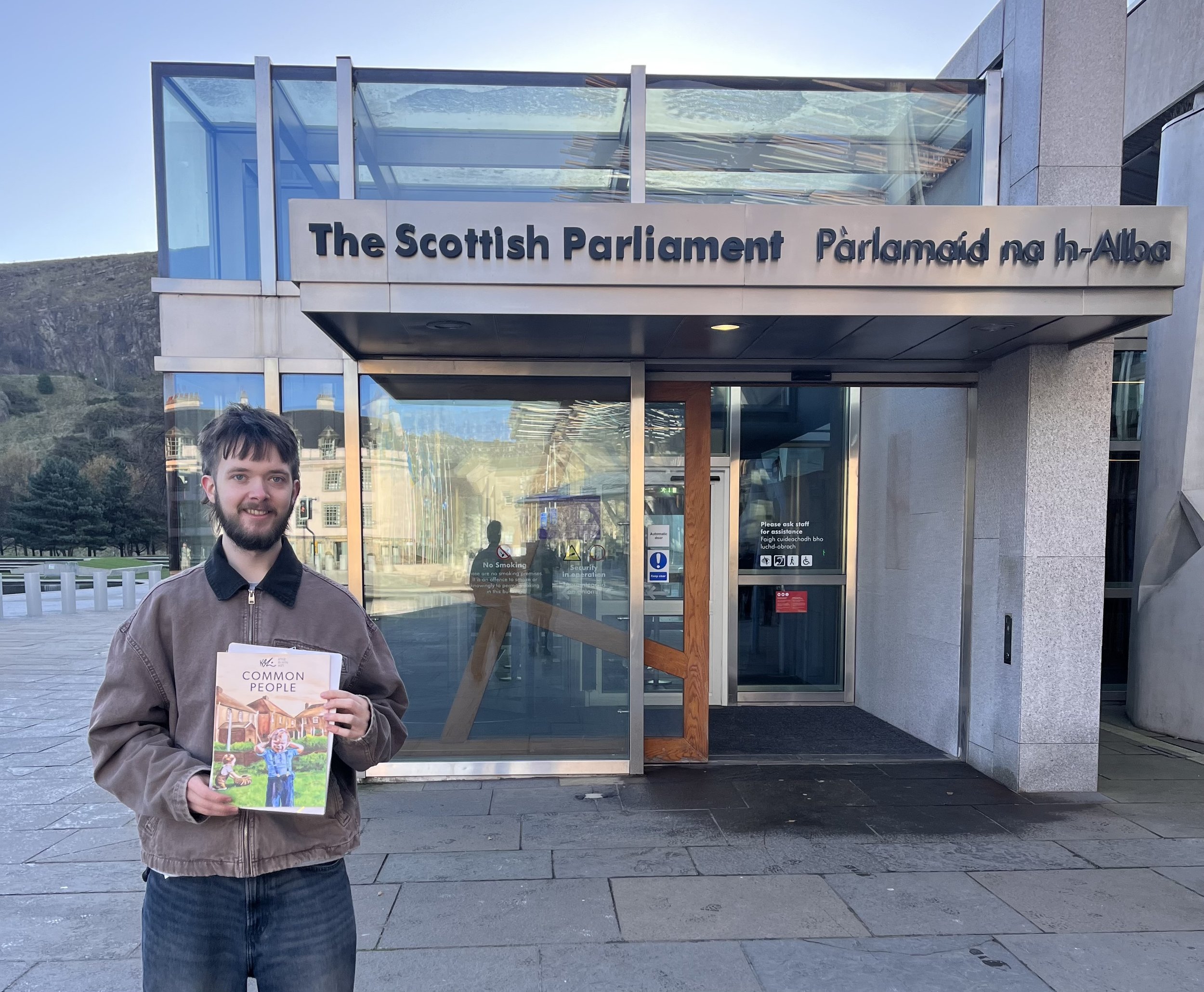 Invited to the Scottish Parliament