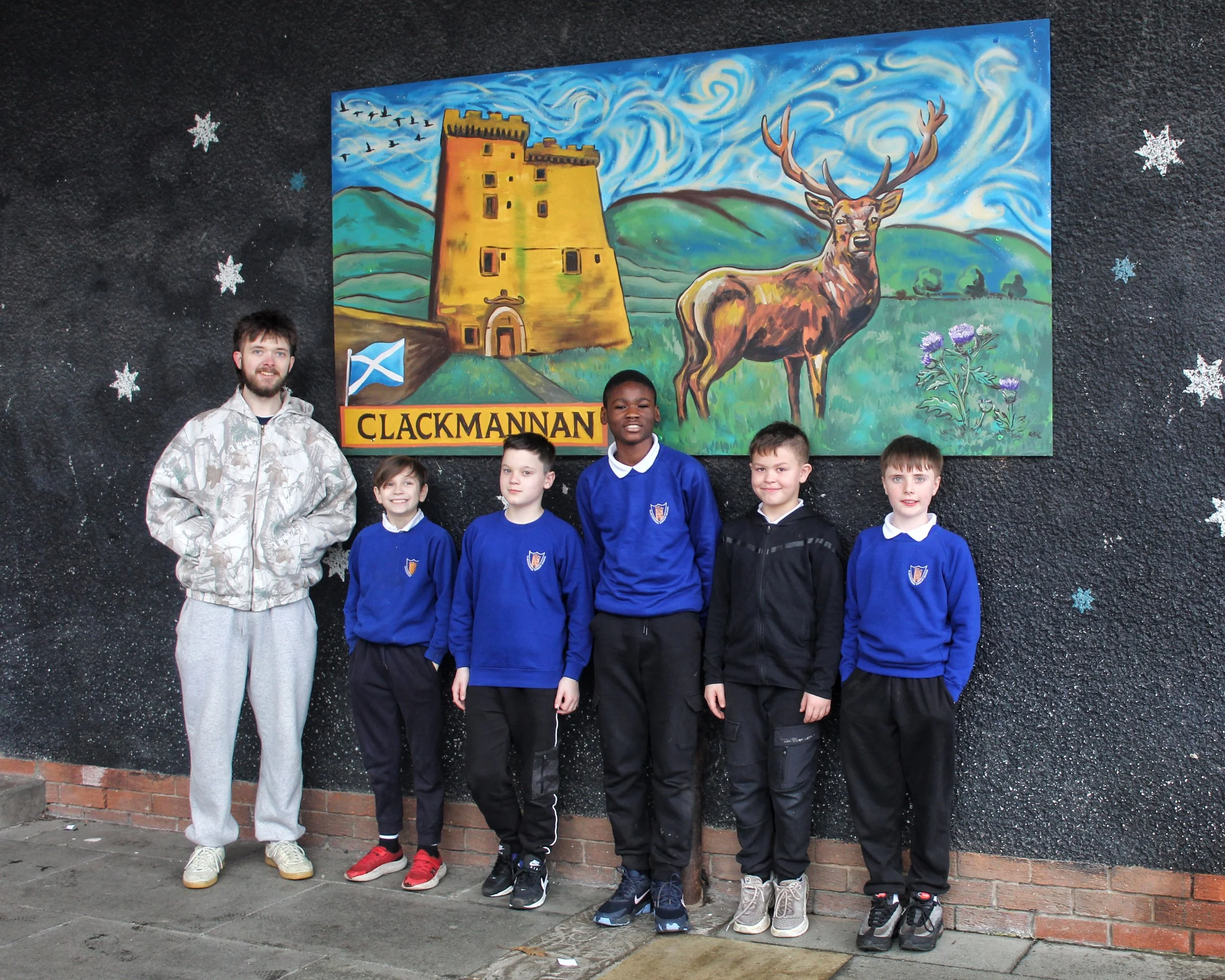 Clackmannan Primary Mural Project