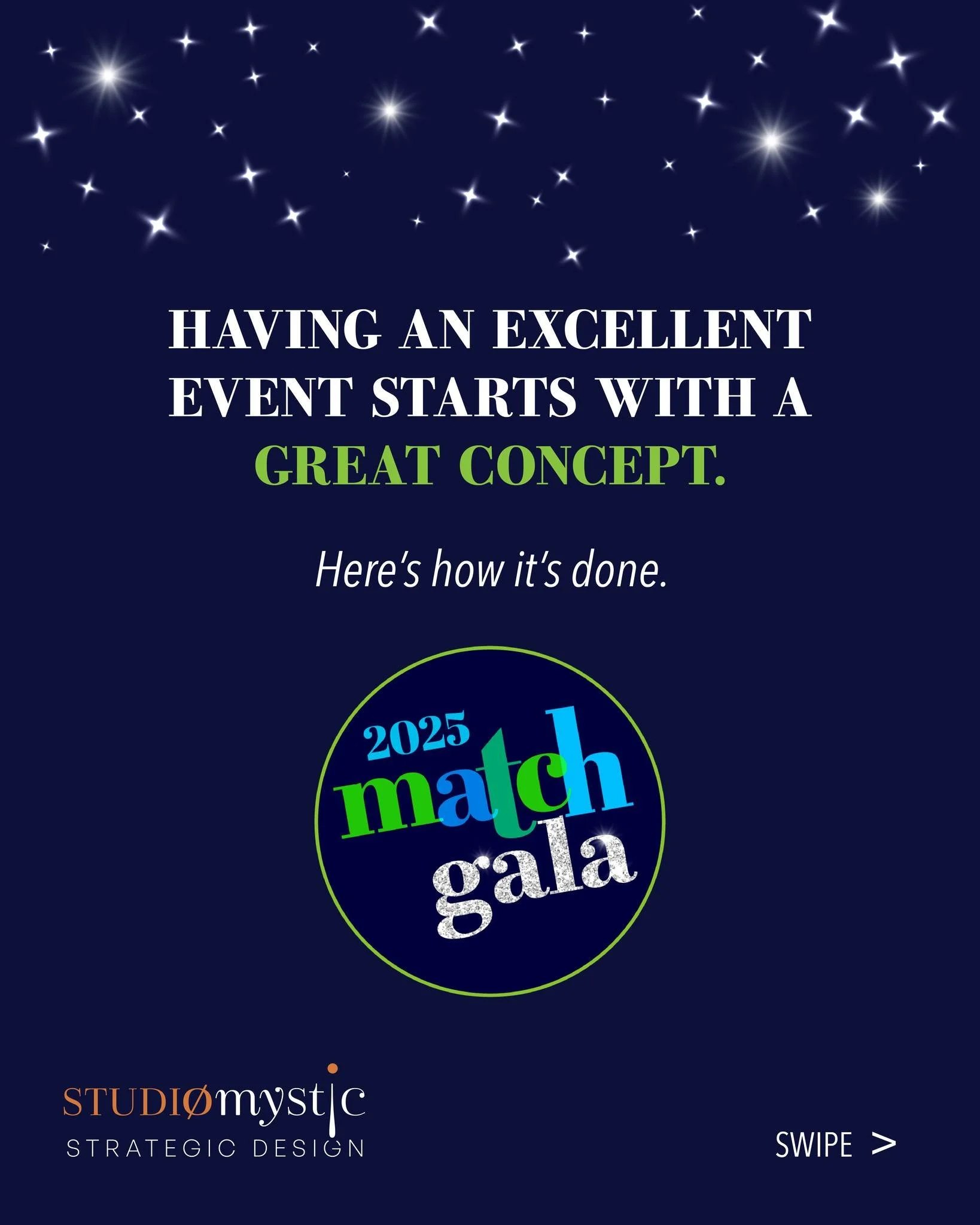 From initial concepts to the final event, here is how we tackled Silver Lining's 2025 Match Gala. Special shout out to @saphireevents for bringing this event to life. @silverliningmentoring thank you for working with us!

#matchgala #studiomystic #cr