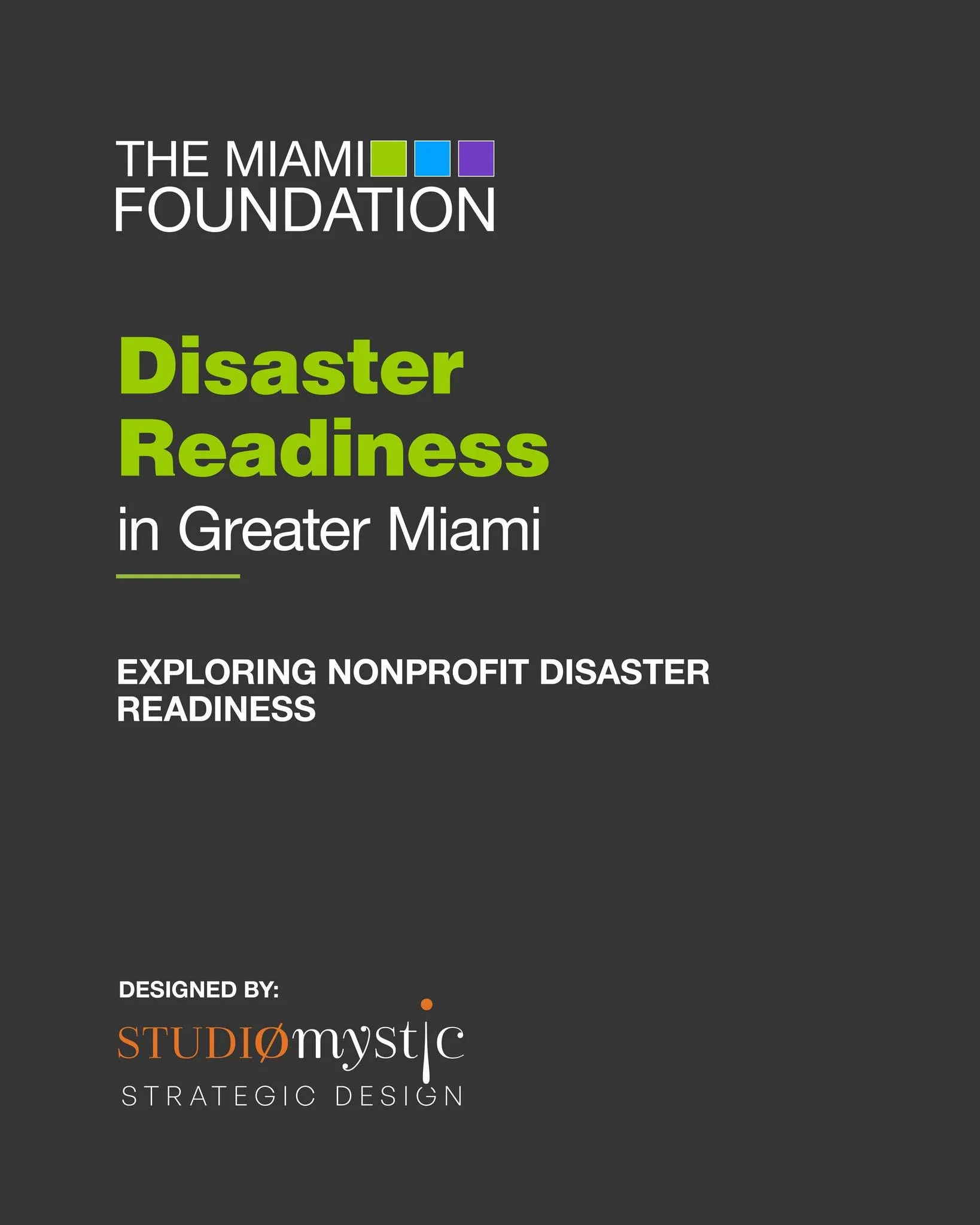 Each June, as disaster season nears, Miami&rsquo;s nonprofits stand ready. They are deeply rooted in their communities they serve and vital in times of crisis. This snapshot is both a reflection and a call to action: to invest, collaborate, and ensur