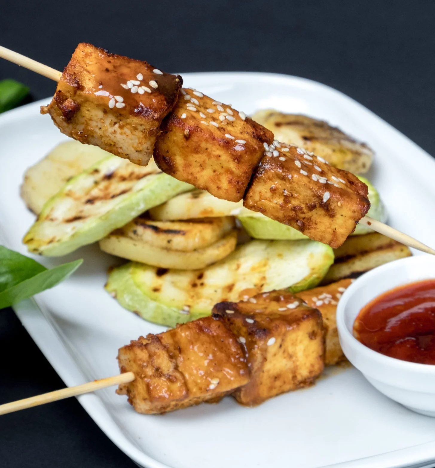 Sriracha Grilled Tofu