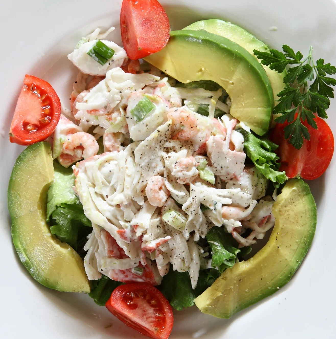 Crab & Avocado Salad