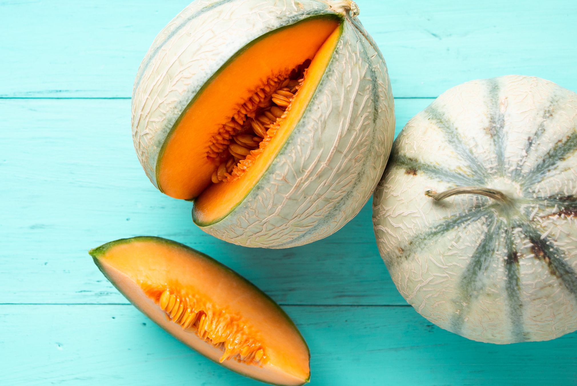 Corn &amp; Cantaloupe Salad