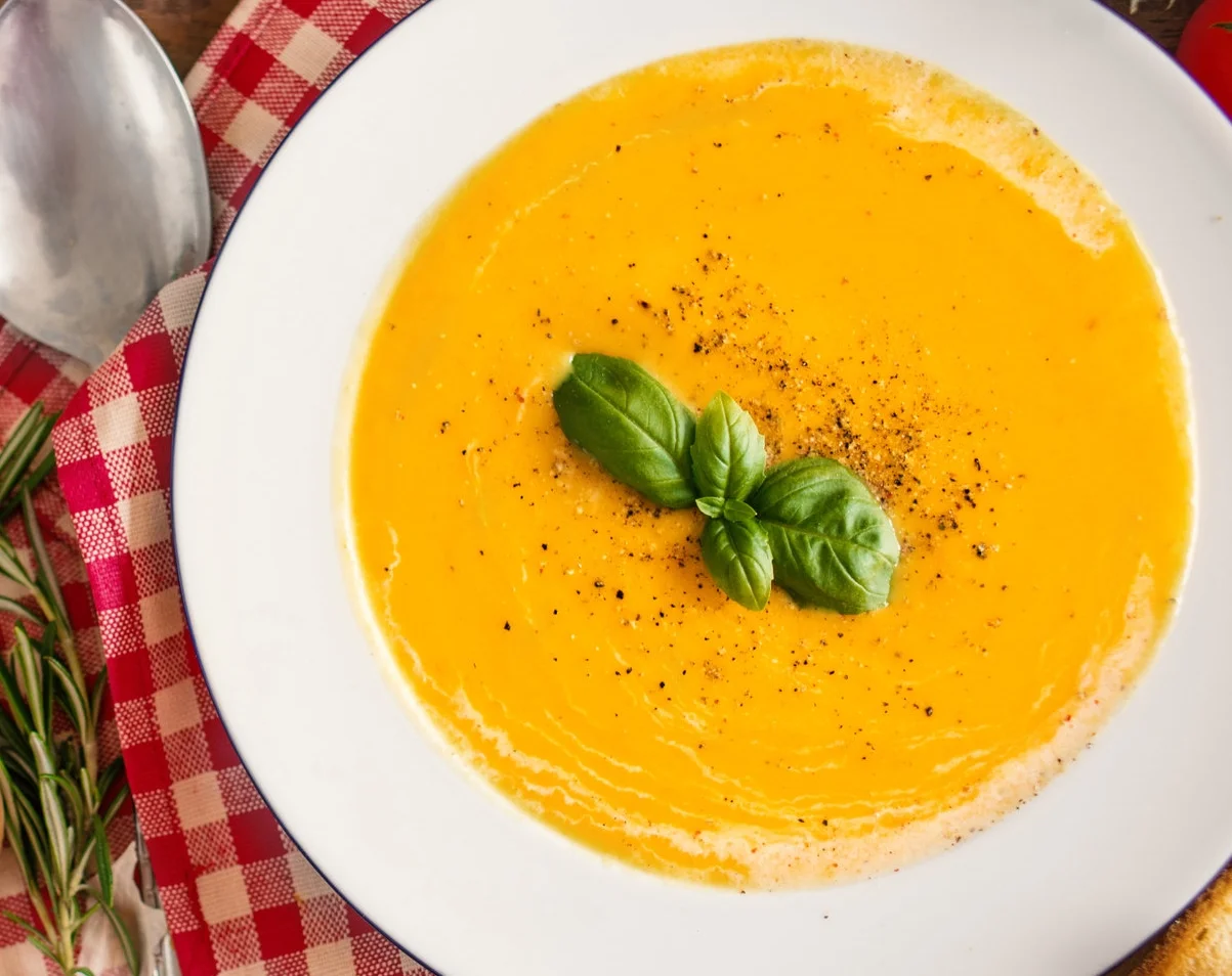 Curried Carrot &amp; Apple Soup