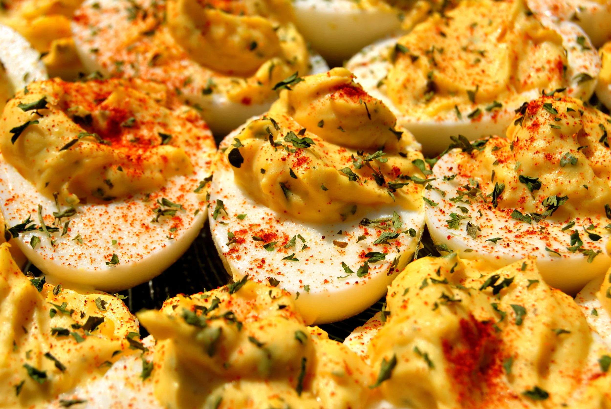 Herb Seasoned Deviled Eggs