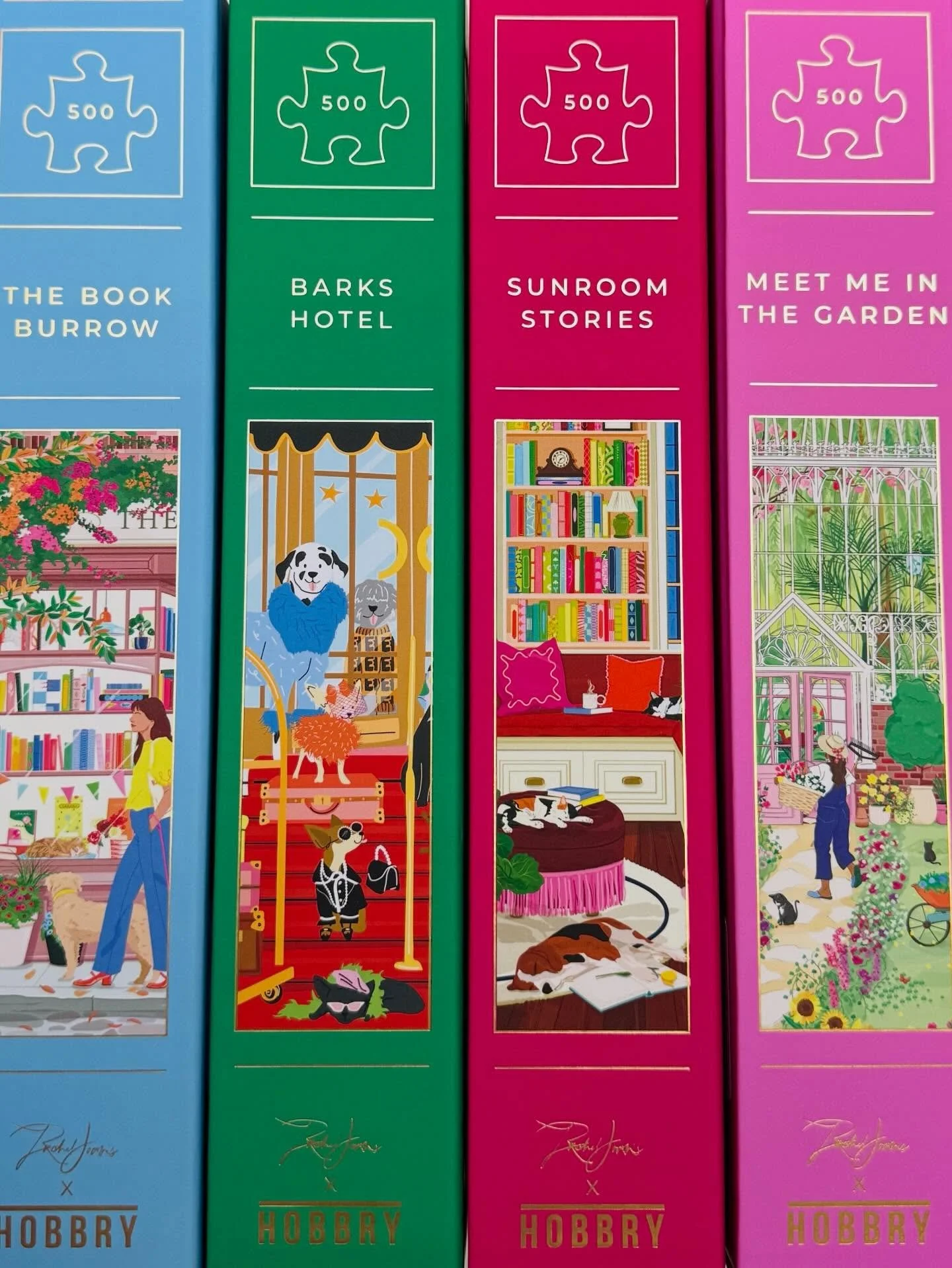 ✨ Featuring Rachel Joanis X HOBBRY puzzles ✨
Who has one of these in their collection? 

Drop a 🧩 below if you do!

@racheljoanis 

#hobbry #puzzle #collection #illustration #design