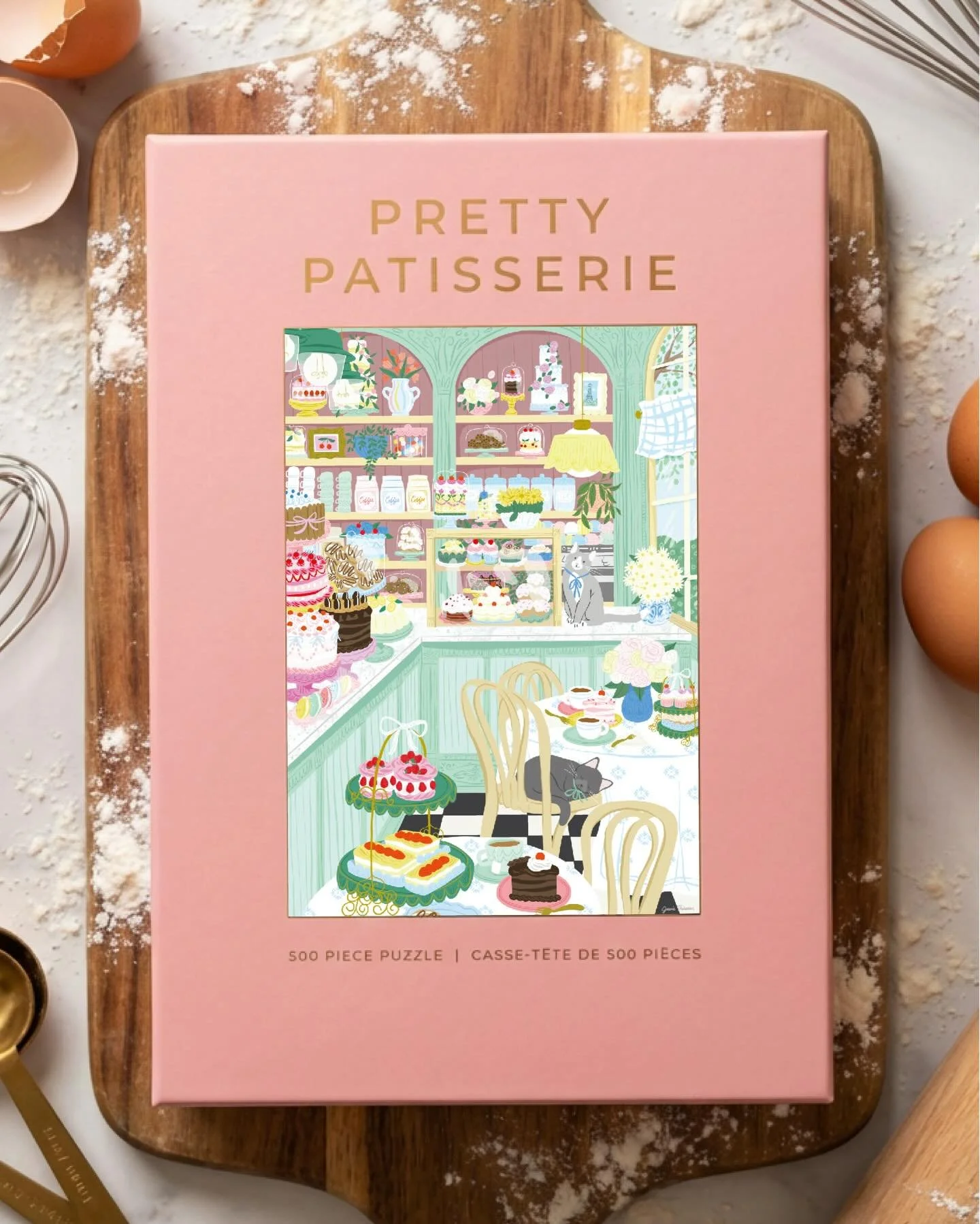 Indulge in a little sweetness&hellip; One piece at a time.

Pretty Patisserie puzzle, now available at HomeSense.

#puzzle #gift #hobbry #collection #homesense